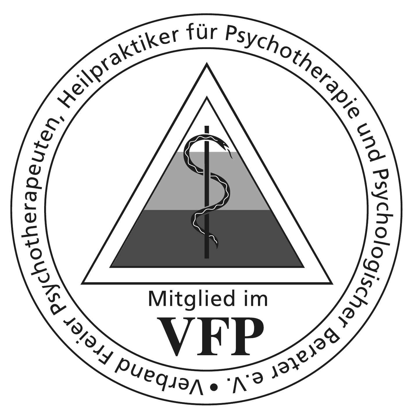 Mitglied im Verband Freier Psychotherapeuten, Heilpraktiker für Psychotherapie und Psychologischer Berater